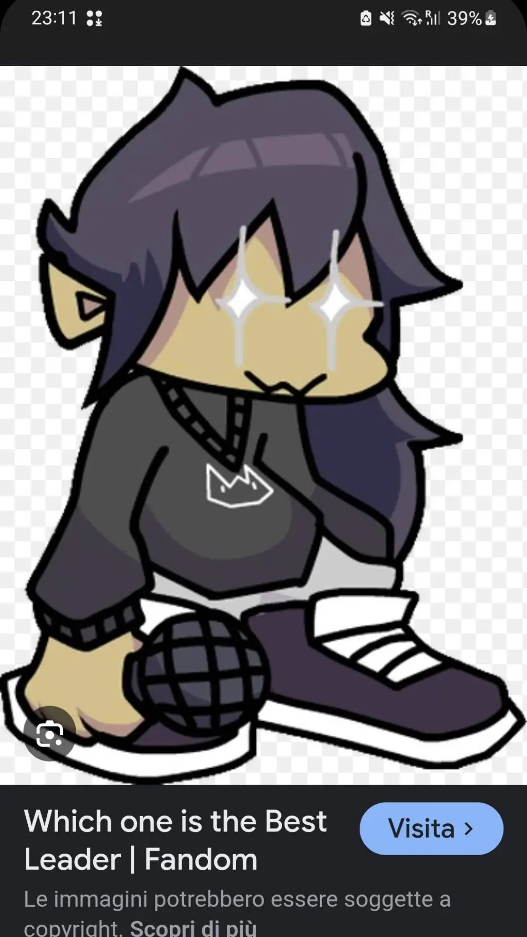 ai character: King Eccitata background