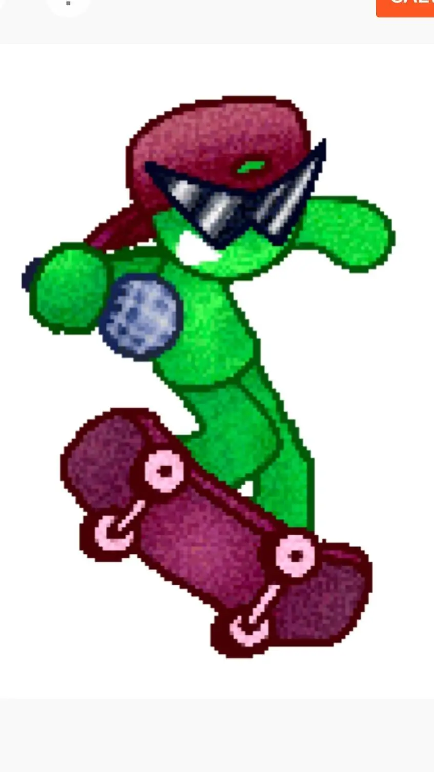 ai character: Skatebyte background