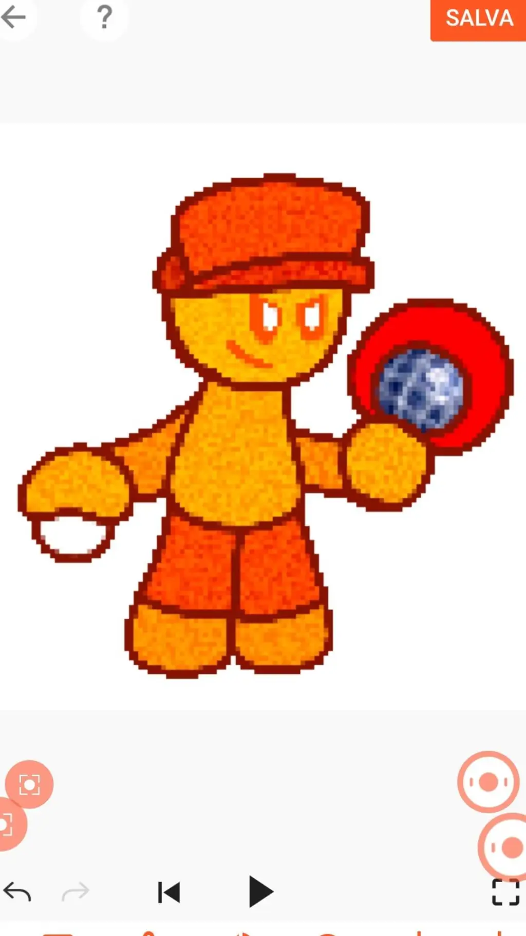 ai character: Paddlebyte background