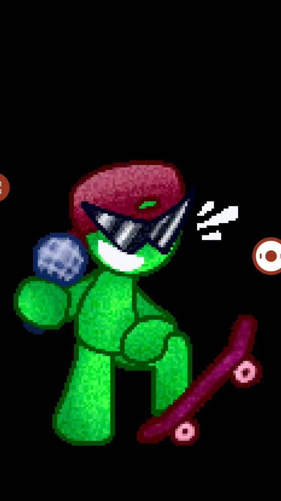 ai character: Skatebyte background