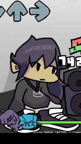 ai character: King (FNF) background