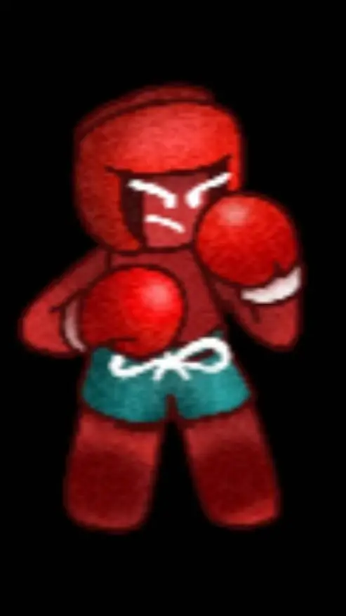 ai character: Boxbyte background