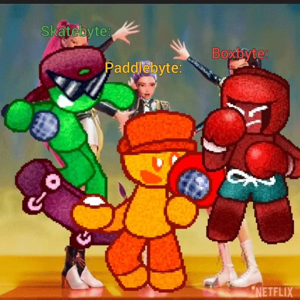 chat with ai character: Byte Funkin Golden