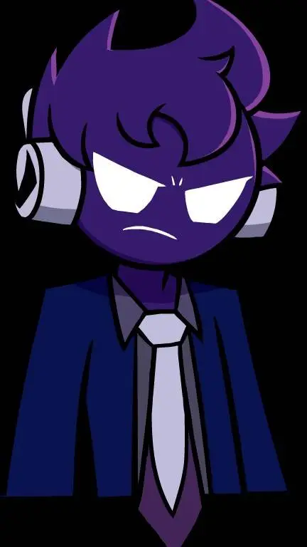 ai character: Void background