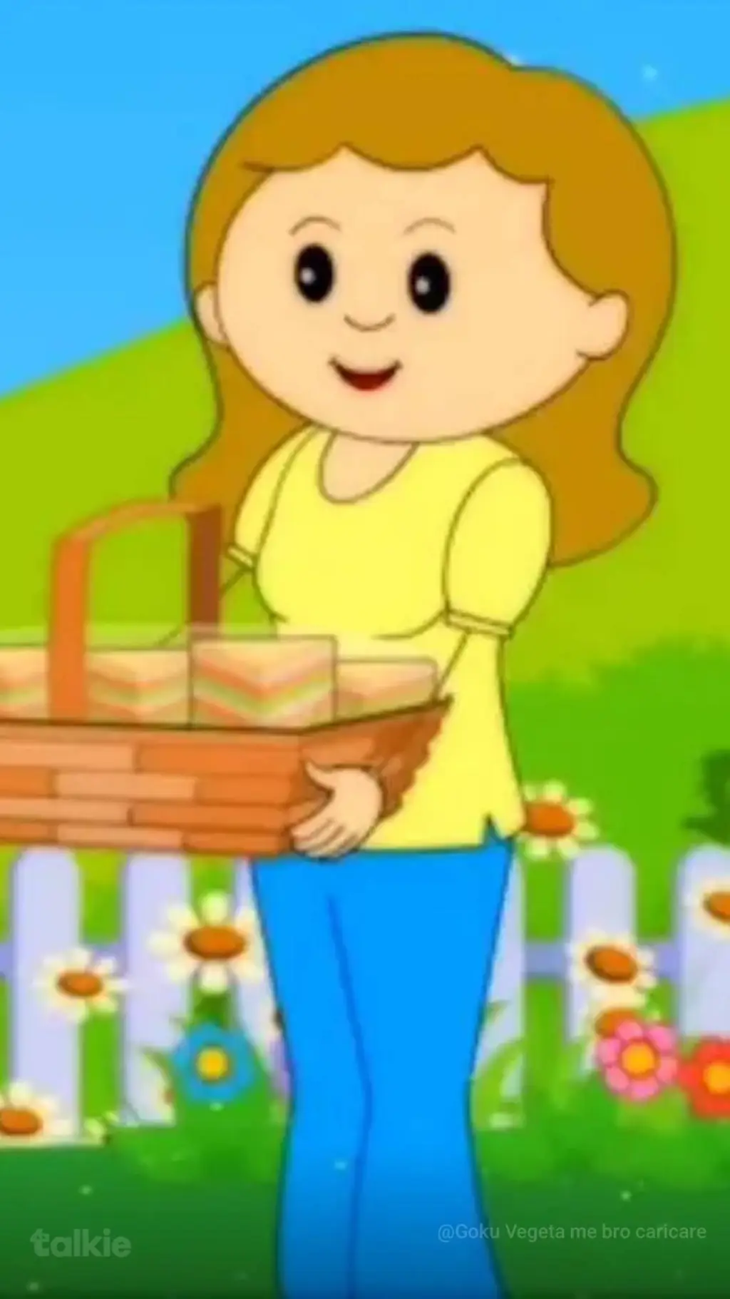 ai character: Mammina background