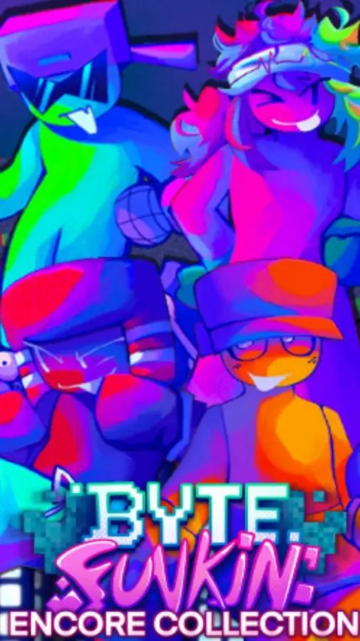 ai character: Byte Funkin' background