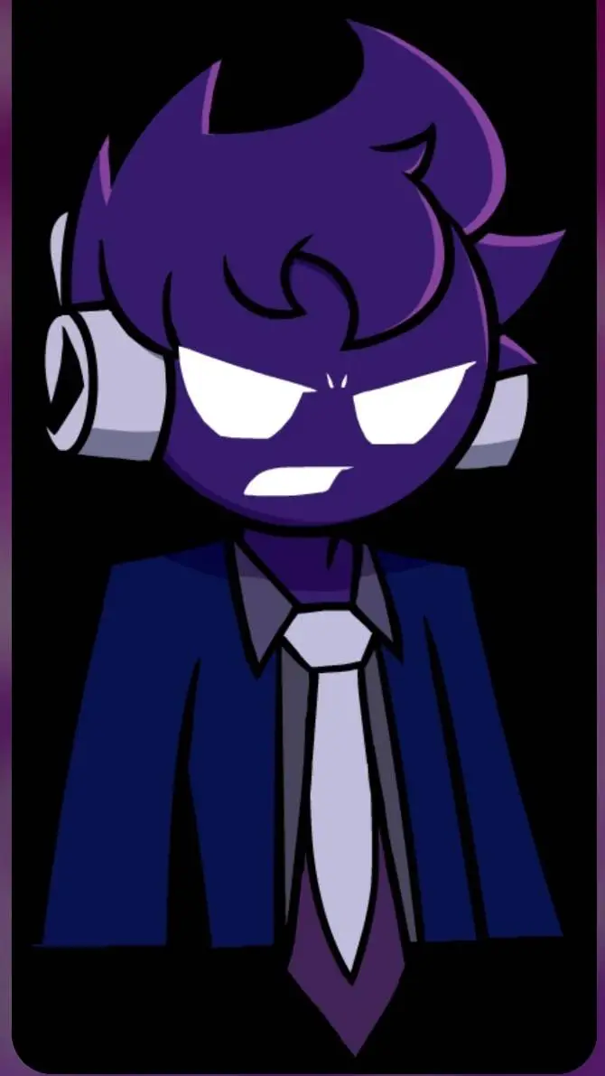 ai character: Void (vun fnf) background