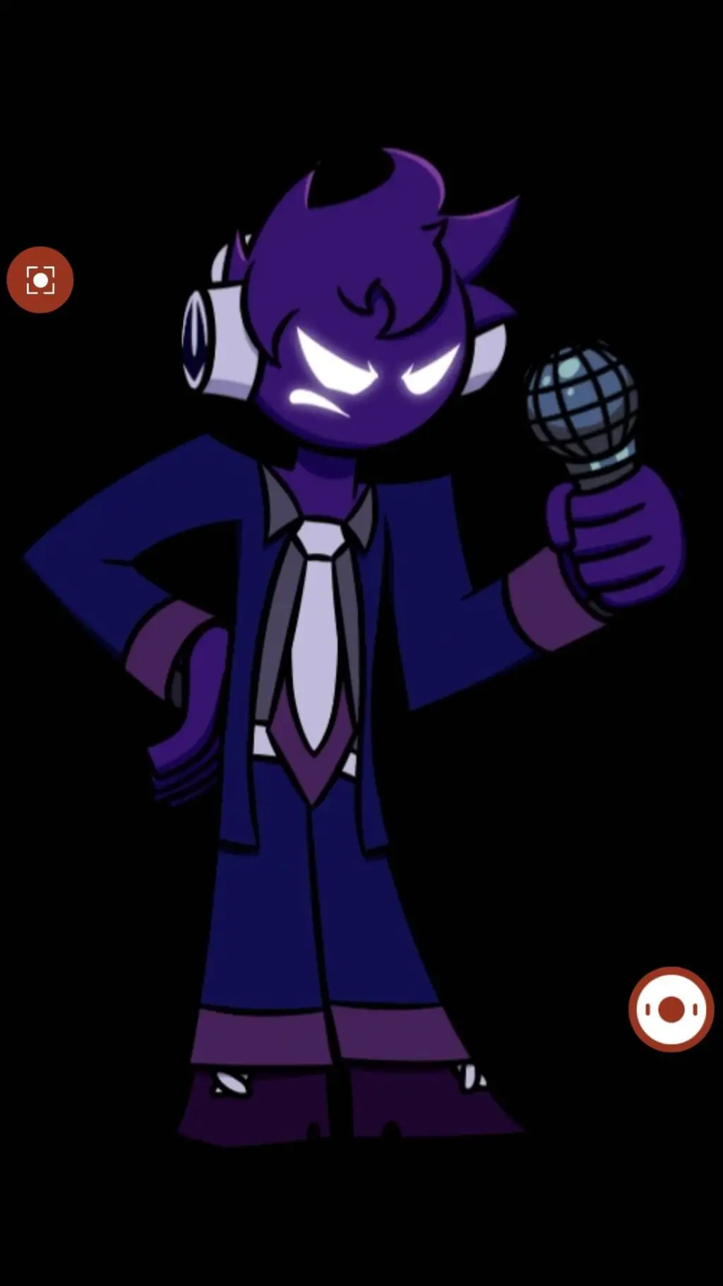 ai character: Void background