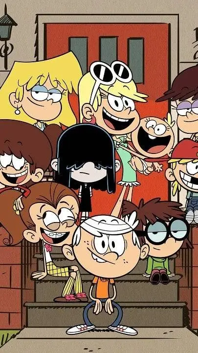 ai character: A Casa Dei Loud background