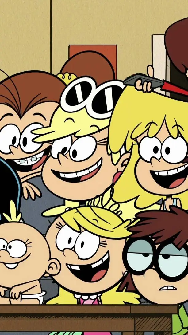 ai character: A Casa Dei Loud background