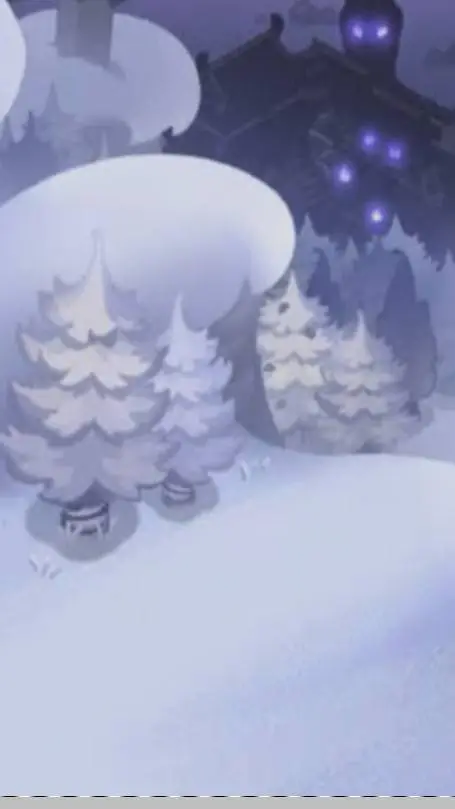 ai character: CRK snowday :D background