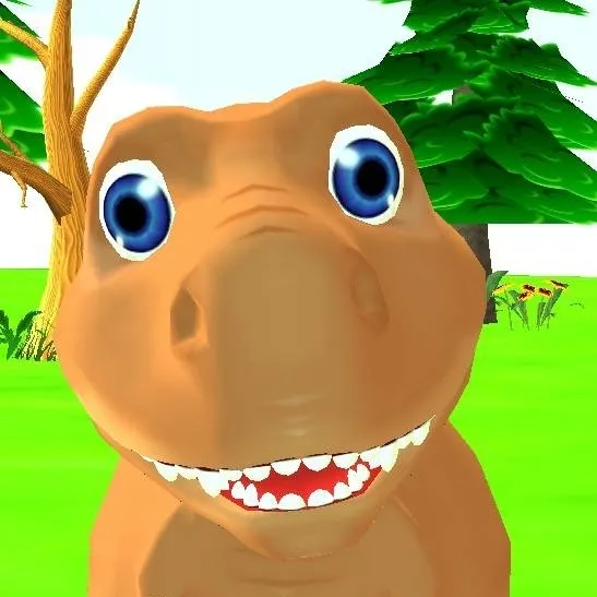 chat with ai character: cute dinosaur