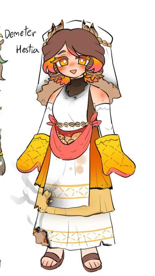 ai character: Hestia background