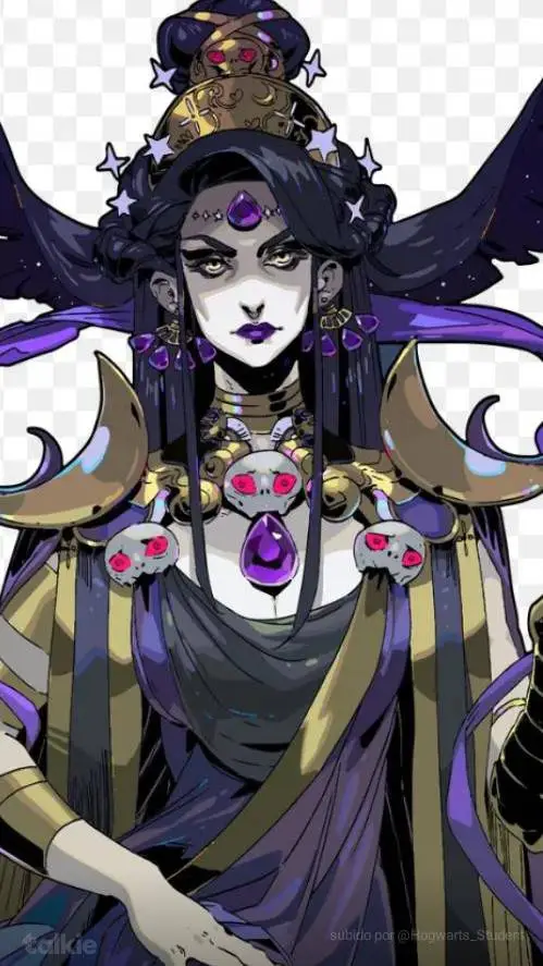 ai character: Nyx (Hades) background