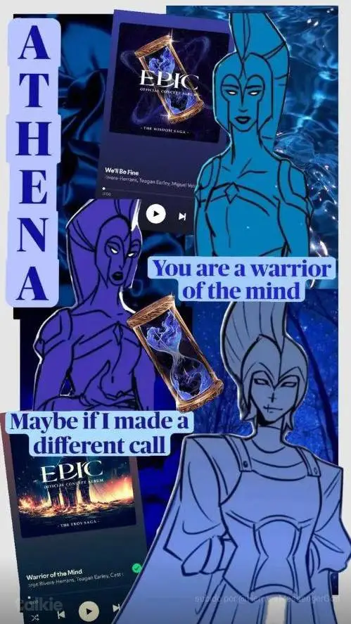 ai character: Athena background