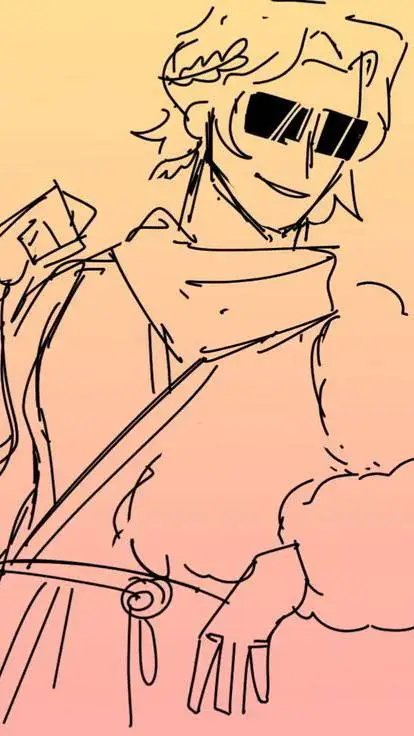 ai character: Hermesias au background