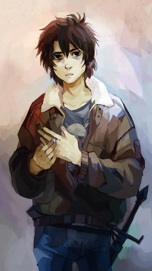 ai character: Nico di angelo  background