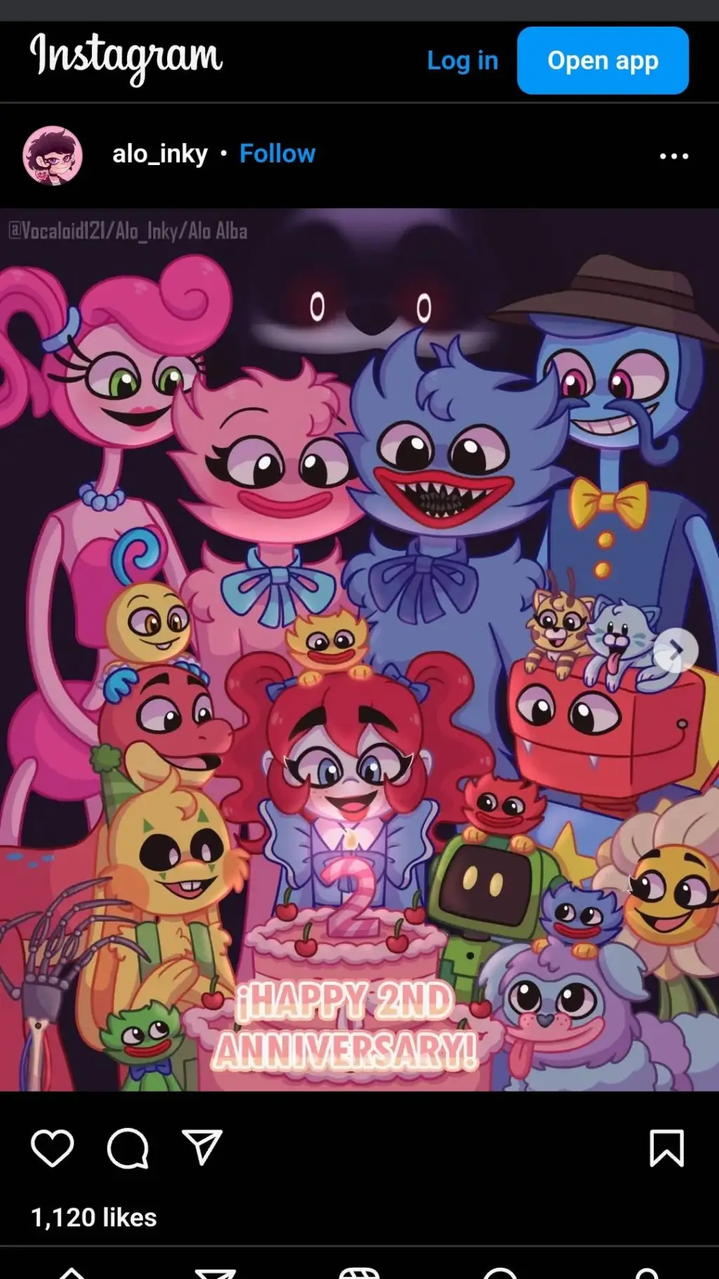 ai character: Poppy Playtime :P background