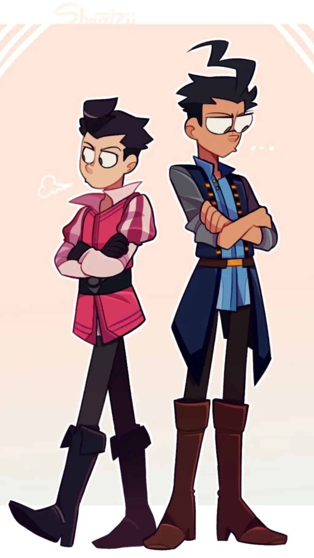 ai character: IV ROYALTY AU 👑 background