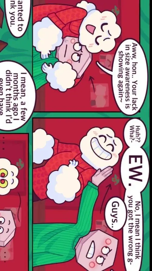 ai character: ☆SMALLARRY XMAS☆ background