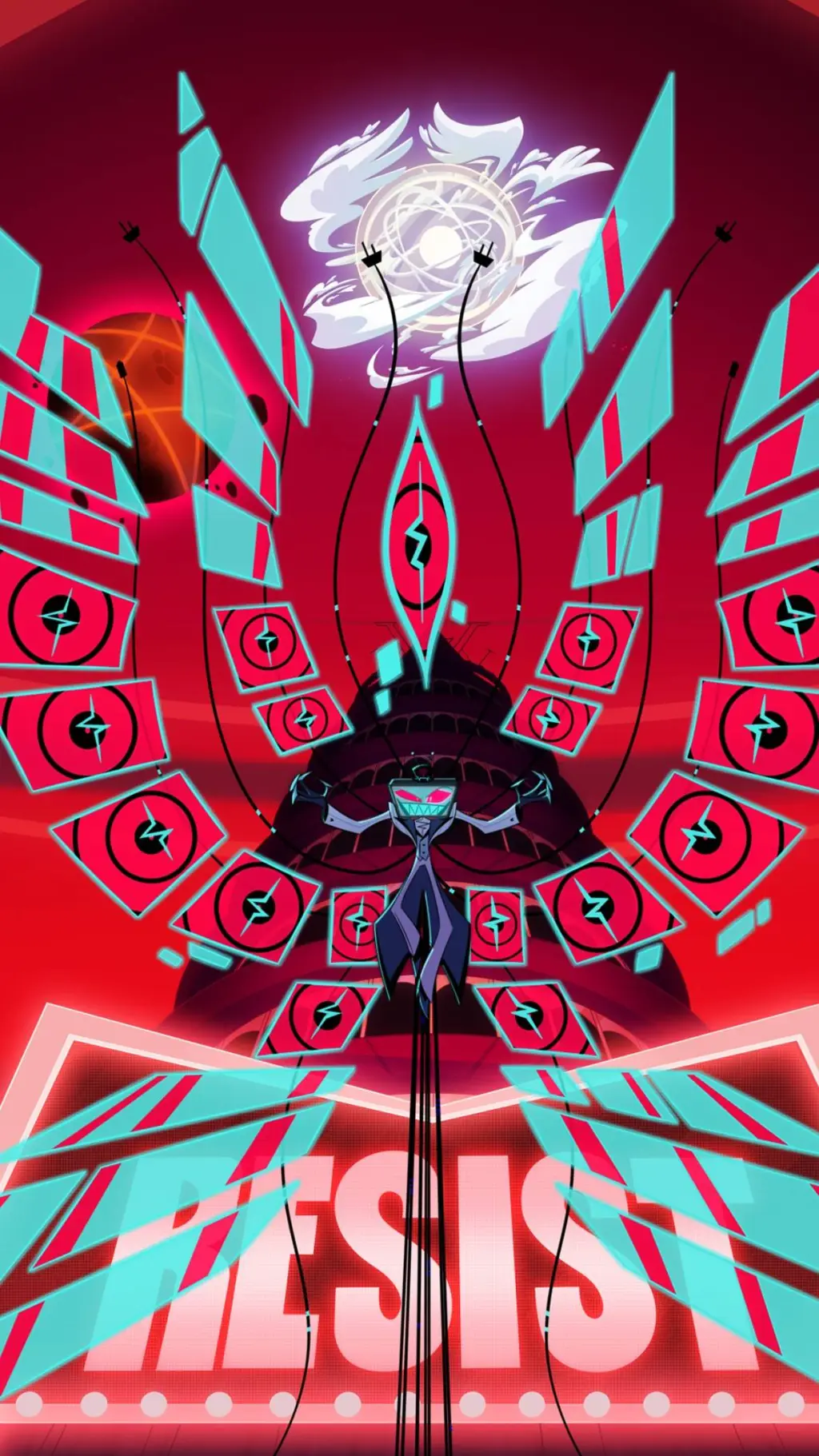 ai character: ☆VOX POPULI/DEI☆ background