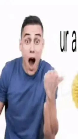 ai character: boy meme (idk)  background