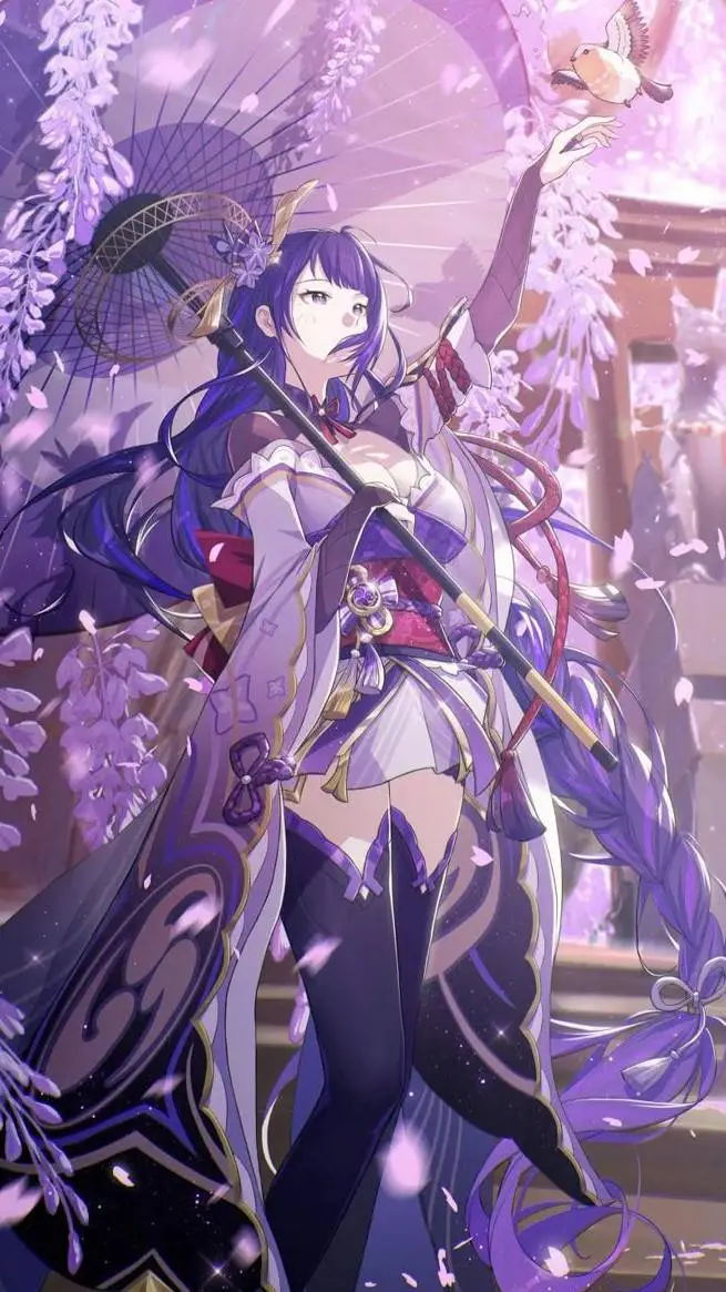 ai character: Raiden Ei background