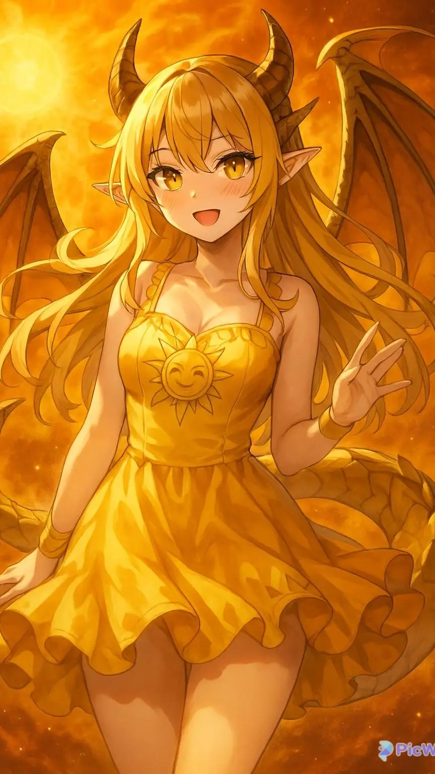 ai character: solyne  background