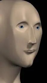 ai character: meme background