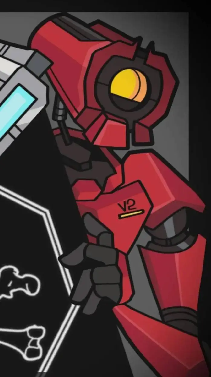 ai character: V2 background