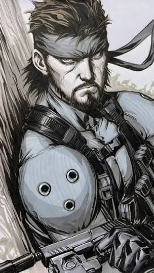 ai character: Solid Snake background