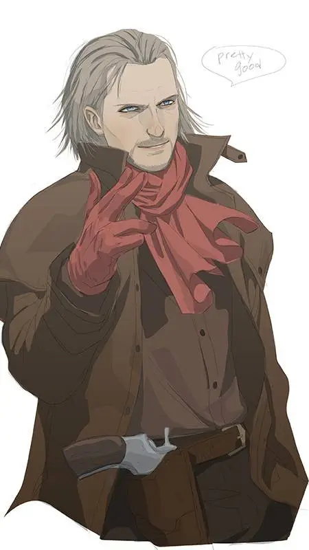 ai character: Revolver Ocelot background