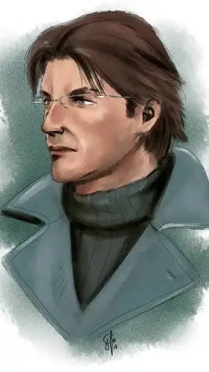 ai character: Otacon background