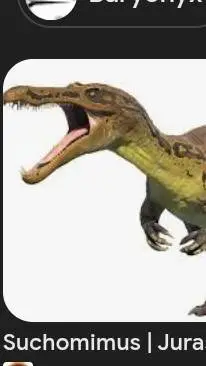 ai character: Suchomimus background