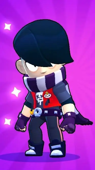 ai character: Edgar Brawl Stars background