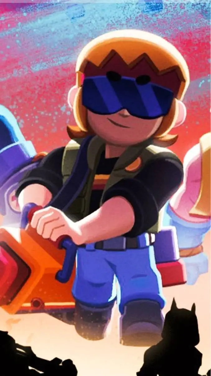 ai character: Buster|Brawl stars background