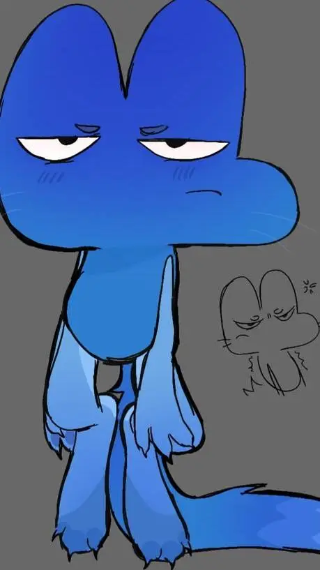ai character: 💙clingy Four💙 background