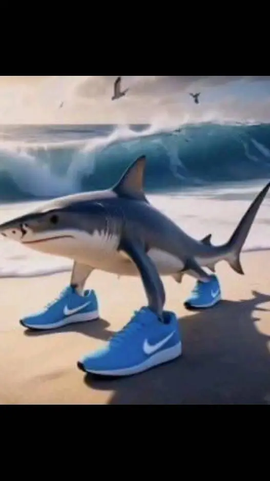 ai character: tralalero tralalal background