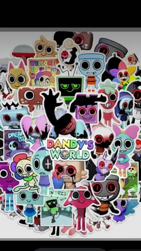 ai character: dandy Worlds  background