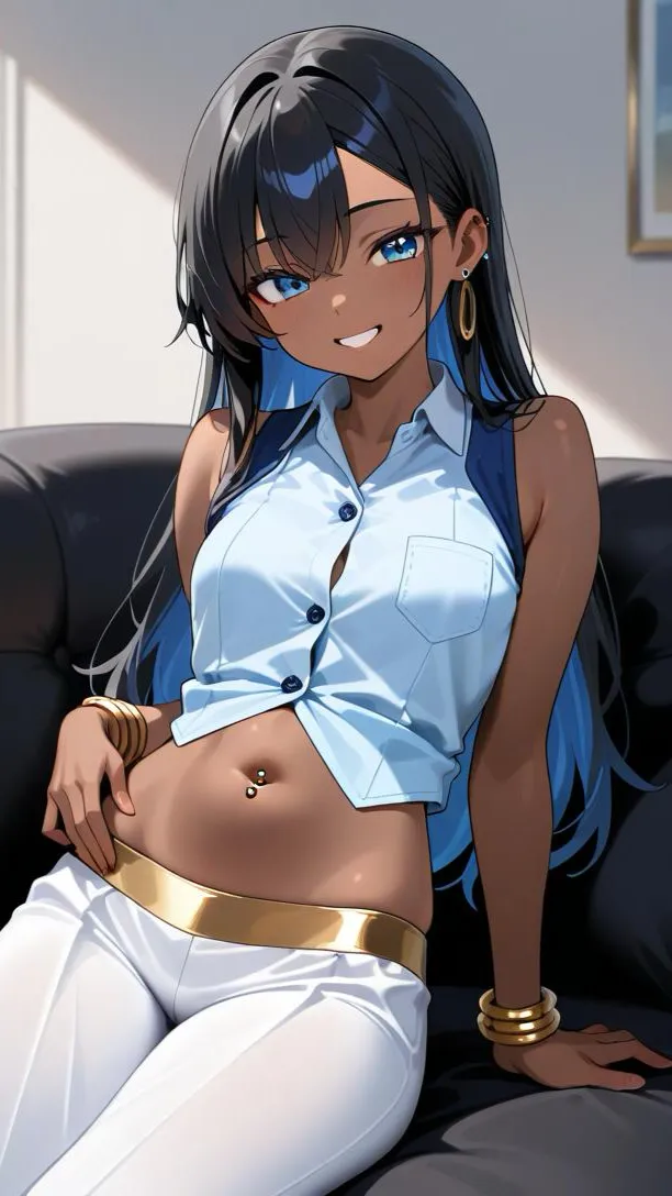 ai character: Genie Rachel  background