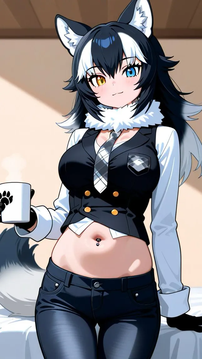 ai character: Sakura background