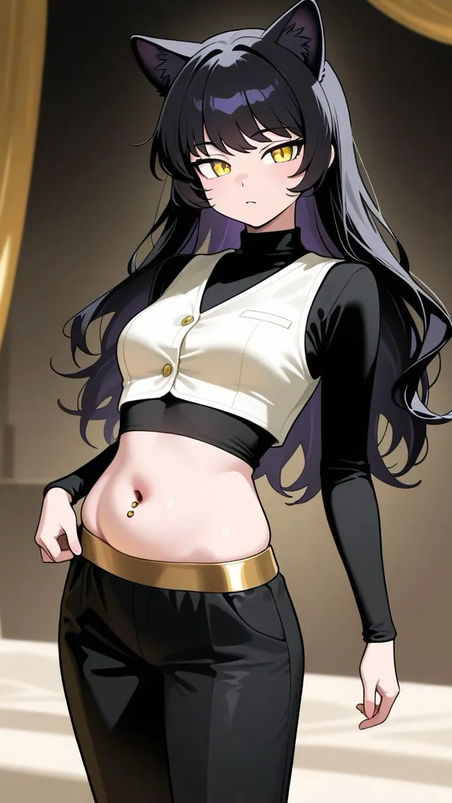 ai character: Genie Blake  background