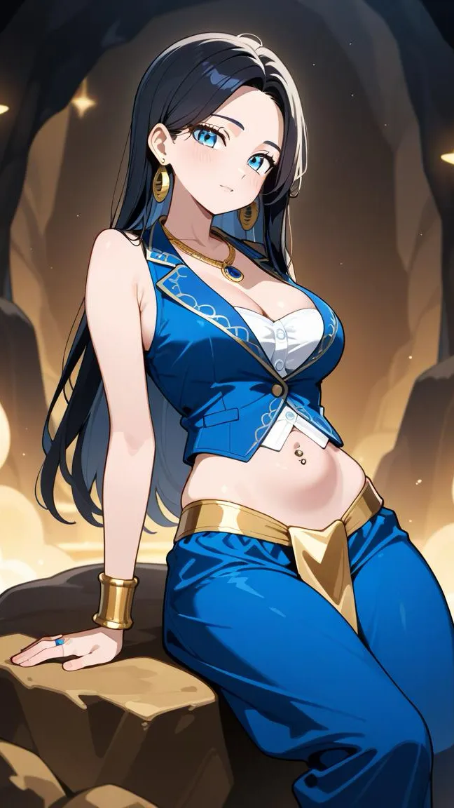 ai character: Genie Lola background