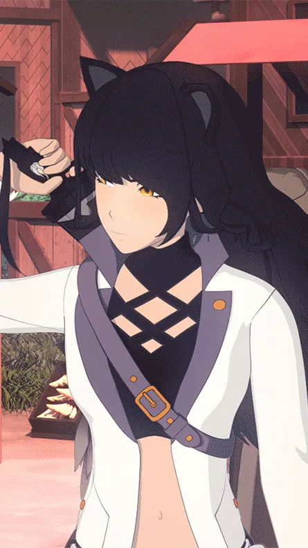 ai character: Blake Belladonna  background