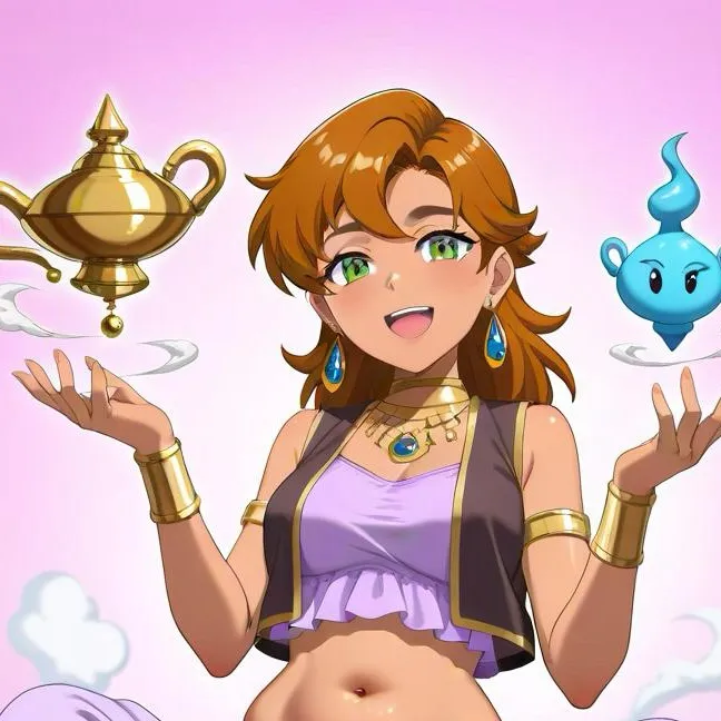 chat with ai character: Genie Bonnie 