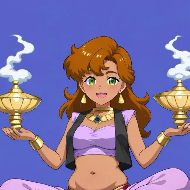 chat with ai character: Genie Bonnie