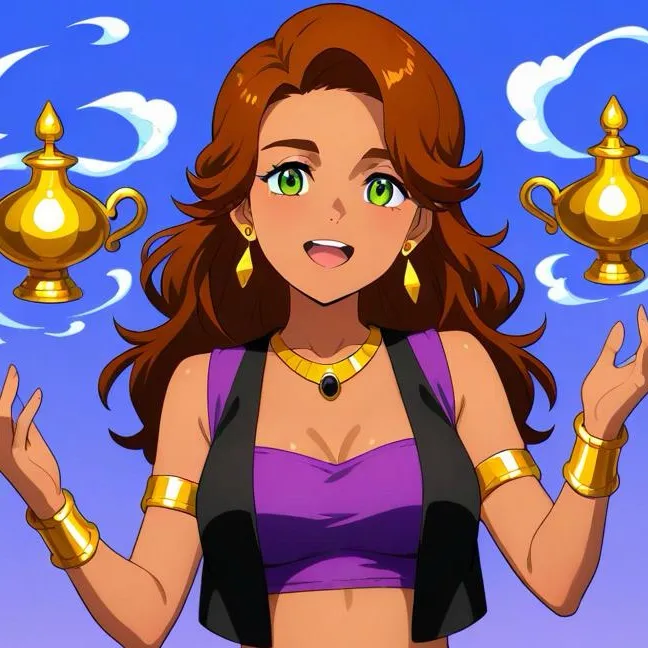 chat with ai character: Genie Bonnie 