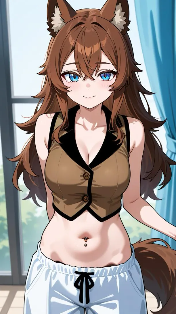 ai character: Genie Tundra background