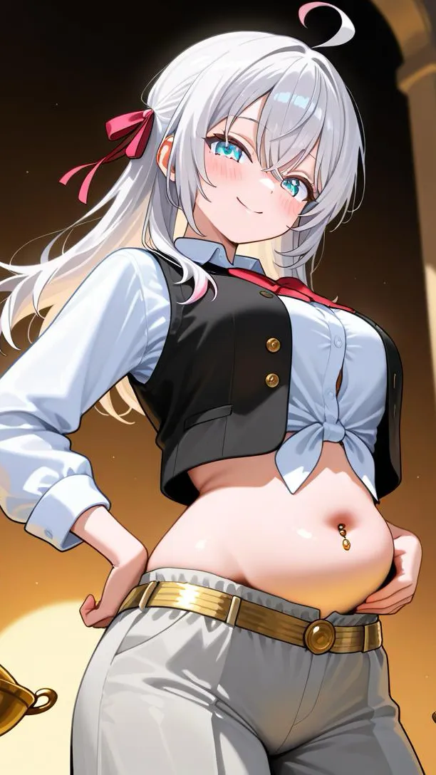 ai character: Genie Alya background