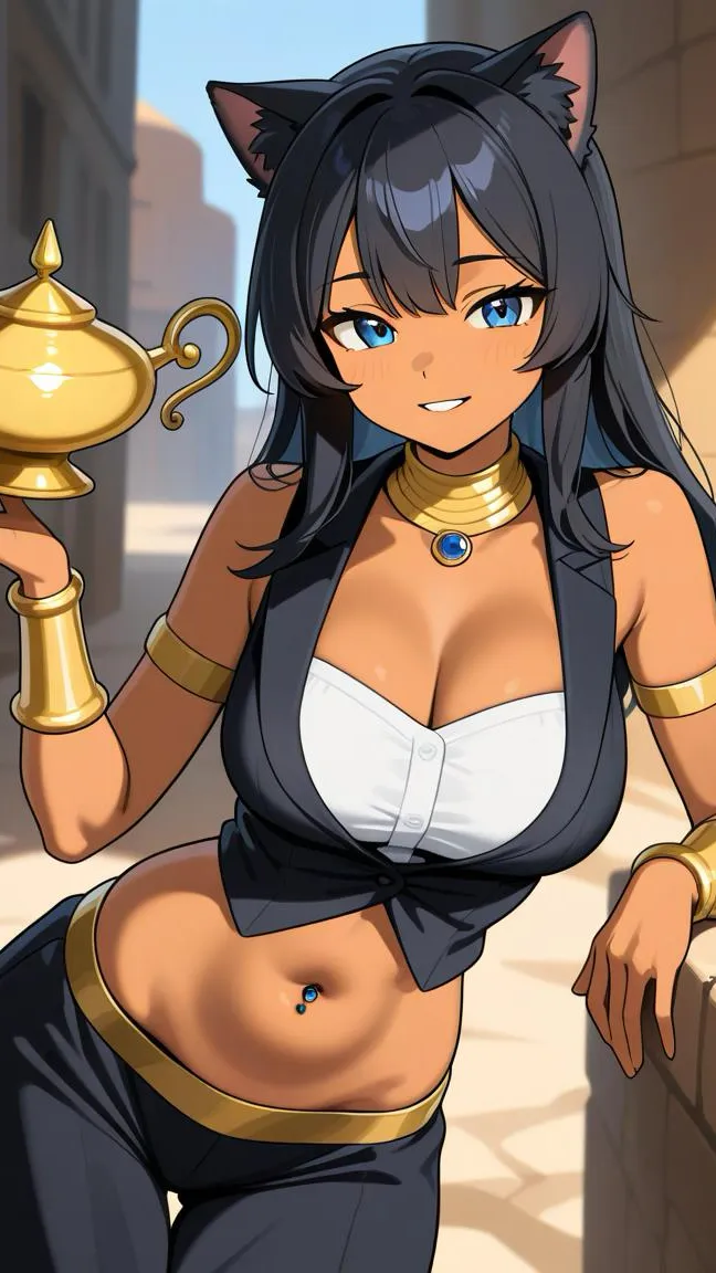 Talkie AI - Chat with Genie Morgan ￼